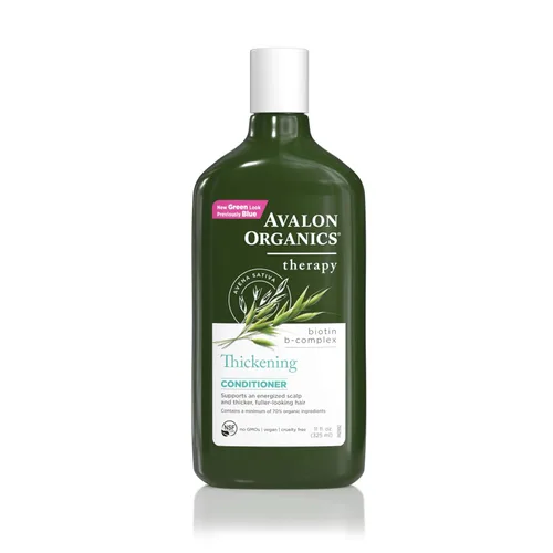 Vista 9 de Avalon Organics All Natural Biotin B-Complex - Acondicionador de terapia, 11 onzas líquidas