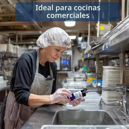 Vista 5 de 200 tiras reactivas de cloro para servicio de alimentos de 0 a 500 ppm (paquete de valor) - Tiras de prueba de desinfectante de blanqueador
