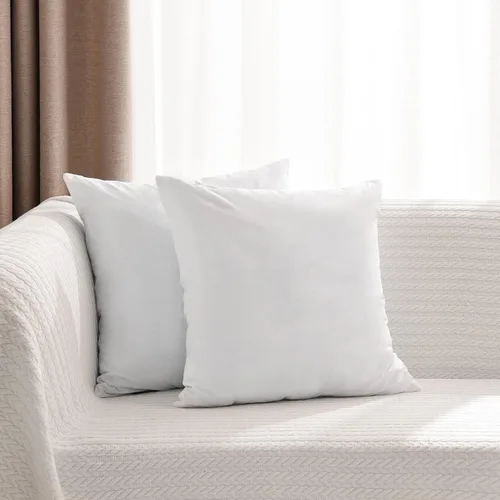 Vista 5 de Insertos de almohada premium de 24x24 pulgadas de espuma viscoelástica trituradas, para el hogar, sofá de la colección de hotel, almohadas
