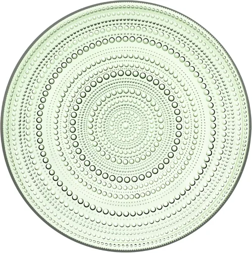 Vista 6 de Iittala Kastehelmi - Juego de 2 platos redondos de cristal transparente, 6-3/4 pulgadas de diámetro