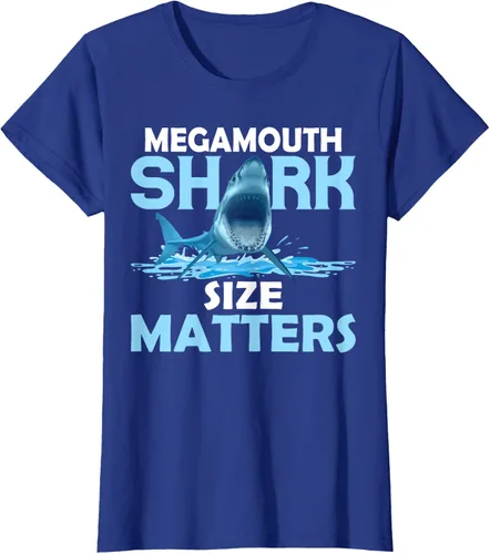 Vista 12 de Mega Shark Size Matter Camiseta Fun Shark Puns, Negro