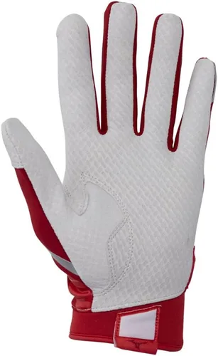 Vista 2 de Mizuno B-303 Guante de bateo de béisbol rojo/cardenal