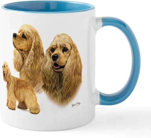 Vista 29 de CafePress Cocker - Taza de café de cerámica (11 oz (11.0 fl oz)