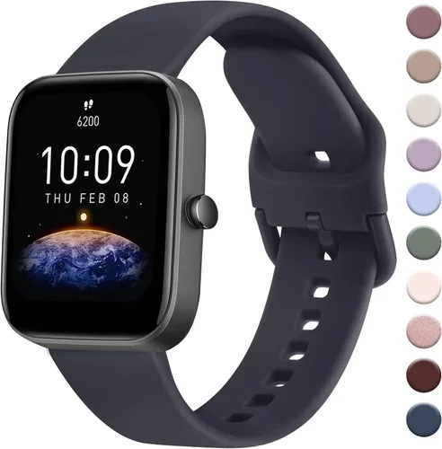 Vista 16 de Banda AK para Amazfit GTS 4 / GTS 4 Mini / GTS 3 / GTS 2 / GTS 2e / GTS 2 mini / GTS / GTR mini, correa deportiva de repuesto suave de 20 mm