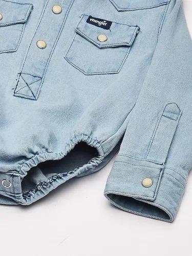 Vista 3 de Wrangler Body vaquero de manga larga para bebé niño
