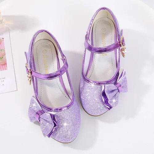 Vista 4 de Cadidi Dinos Zapatos de vestir para niñas, zapatos de fiesta de boda, zapatos de tacón Mary Jane Princesa (bebéniño pequeñoniño grande)
