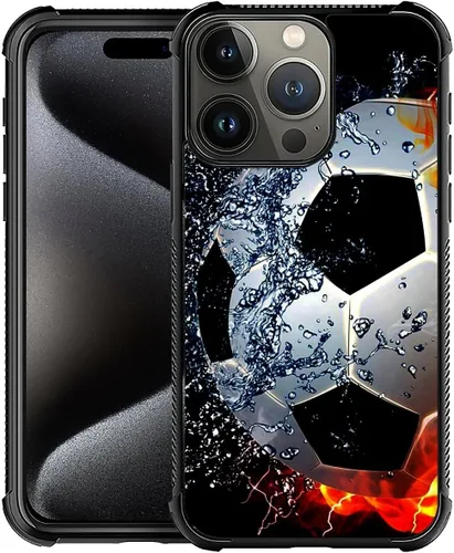 Vista 139 de CARLOCA Funda compatible con iPhone 15, increíble patrón de luz espacial nebulosa para niñas y niños, ultra protección, a prueba de golpes