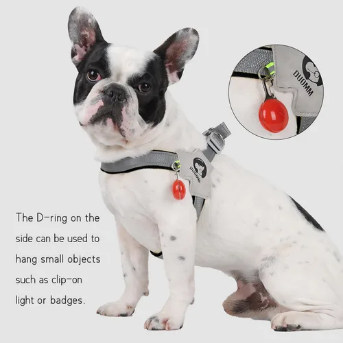 Vista 5 de Easy Walk - Arnés para perro con problemas de tráquea, arnés suave y ajustable para cachorros, sin tirones, fácil de usar, arnés para mascotas sin