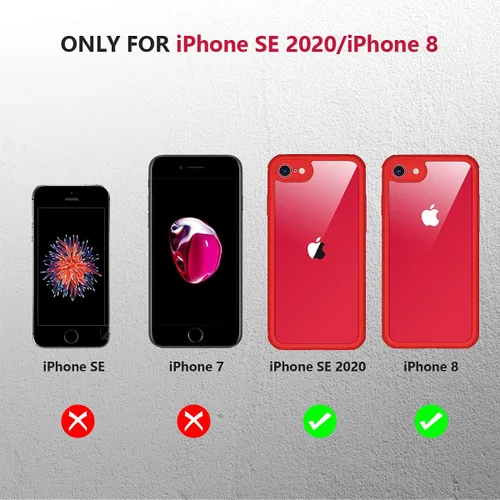 Vista 461 de Miracase Serie de vidrio para iPhone 11 de 6.1 pulgadas, funda protectora de cuerpo completo resistente mejorada con protector de pantalla de vidrio