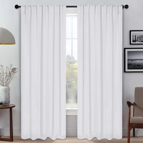 Vista 190 de Superior Cortinas Opacas, Oscurecimiento de Habitación, Dormitorio, Cortinas, Cocina, Acentos de Ventana de Sala de Estar, Bloqueo Solar, Térmico