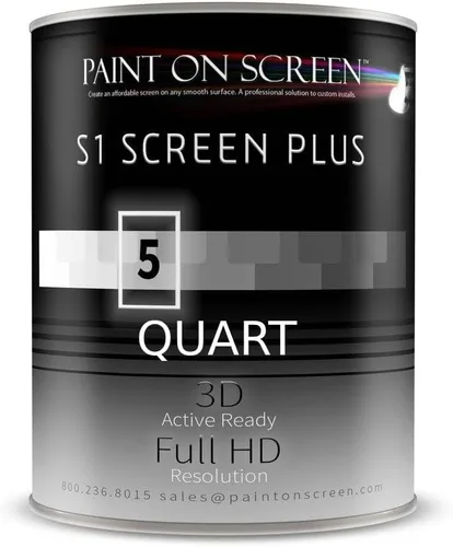Vista 10 de Pintura para Proyector de Pantalla Paint on Screen Pintura de Pantalla de Proyector de Capa Única de Proyección Corta para Claridad Perfecta