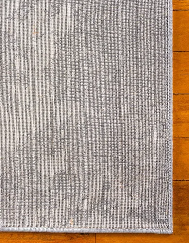 Vista 9 de Unique Loom Metro Collection - Alfombra de área (2 pies x 6 pies 9 pulgadas, gris claro)