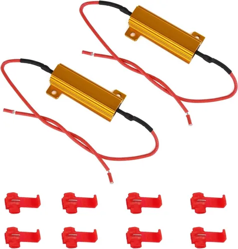 Vista 10 de x xotic tech 9006 9005 9012 Cancelador anti libre de errores del resistor del parpadeo de Canbus de la luz LED