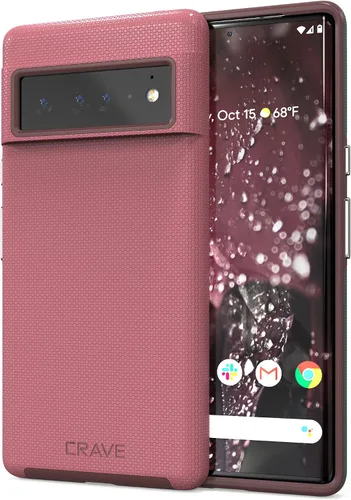 Vista 40 de Crave Dual Guard para Google Pixel 6 Pro, funda de doble capa de protección contra golpes para Google Pixel 6 Pro - Aguamarina