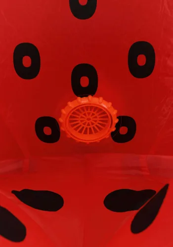 Vista 4 de Disfraz Inflable de Pulpo para Adultos Multicolor