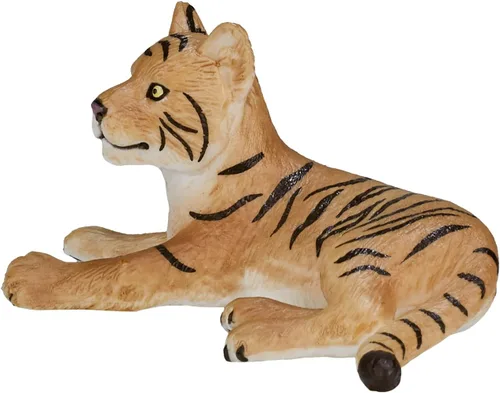 Vista 2 de MOJO Tiger Cub - Figura de juguete acostado