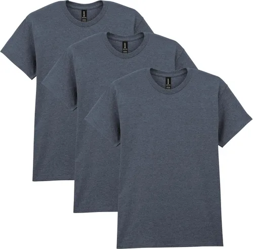 Vista 74 de Gildan Camiseta de algodón pesado para adultos, estilo G5000, paquete múltiple Gris ceniza (paquete de 2)