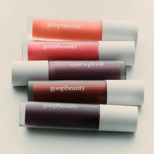 Vista 3 de goop Beauty Hydra-Barrier Gel Gloss Brillo de labios hidratante para hidratar y rellenar los labios Ácido hialurónico y vitamina E Blossom
