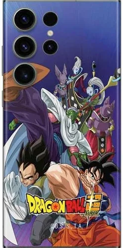 Vista 13 de Skinit Calcomanía para teléfono compatible con Galaxy S23 Ultra, diseño oficial de Dragon Ball Super Goku Negro - DBZSPR04