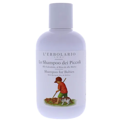 Vista 2 de L'Erbolario Champú para bebés – Champú hidratante para bebés con extracto de caléndula – Productos esenciales para recién nacidos para la protección