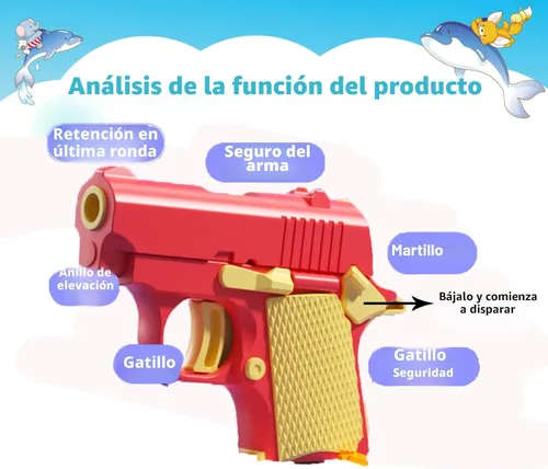Vista 5 de 4 juguetes de pistola para ansiedad, juguetes para niños de 3 a 5 años, premios para el aula de niños, recuerdos de fiesta para niños, juguetes