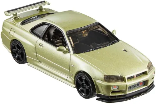 Vista 3 de Hot Wheels Premium a escala 1:43 vehículo Nissan Skyline Gt-r (Bnr34)