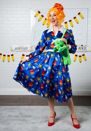Vista 2 de Bolso relleno de Liz Lizard de The Magic School Bus Multicolor