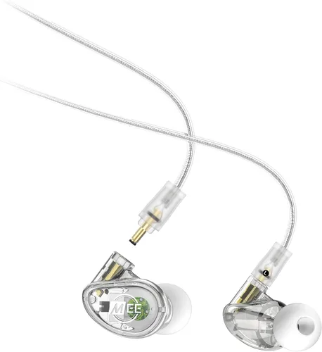 Vista 10 de MEE Professional MX1 PRO Advanced Dynamic Driver Auriculares intrauditivos con sonido equilibrado; auriculares con aislamiento de ruido con cable