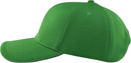 Vista 3 de TSSGBL Gorras de béisbol de alta calidad con estructura lisa ajustable de moda en blanco con ala de sándwich reflectante, Medium-X-Large