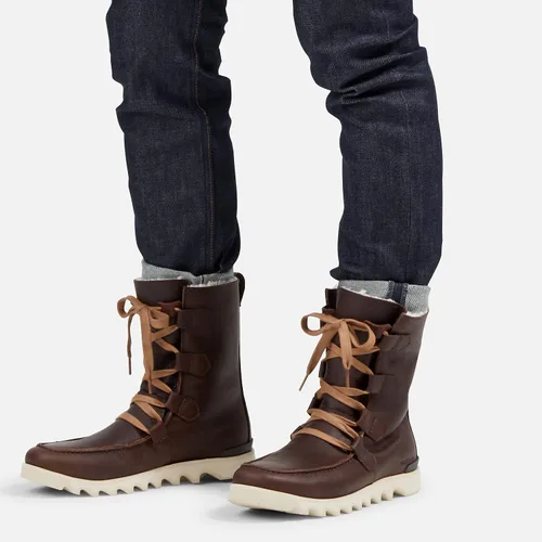 Vista 6 de SOREL Kezar Storm WP - Botas de invierno de cuero impermeables para hombre