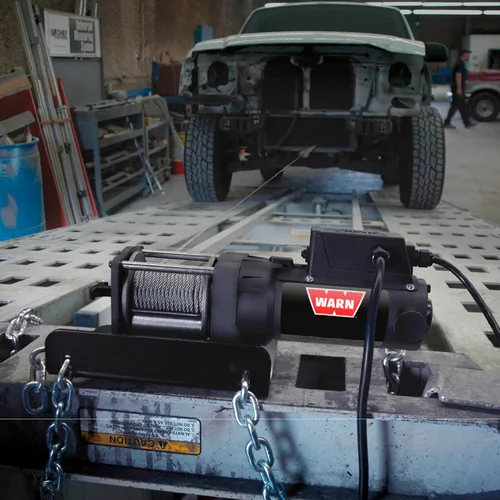 Vista 9 de WARN Cabrestante eléctrico de la serie DC de 12 V con capacidad de tracción