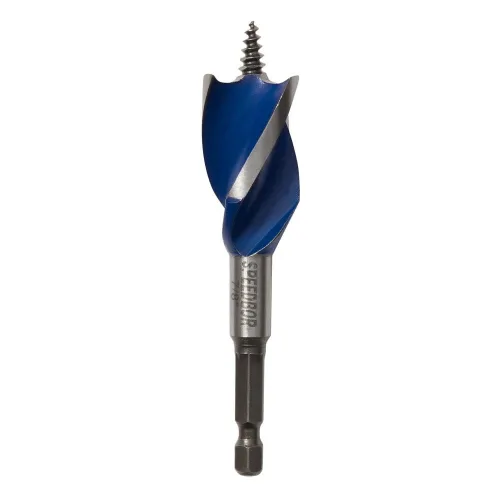 Vista 6 de IRWIN SPEEDBOR 1866037 - Broca para madera con tres flautas, 1 x 4 pulgadas