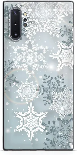 Vista 15 de Inspired Cases - Funda con textura 3D para iPhone Xs Max - Funda protectora de goma para iPhone Xs Max de Apple - Copos de nieve de invierno