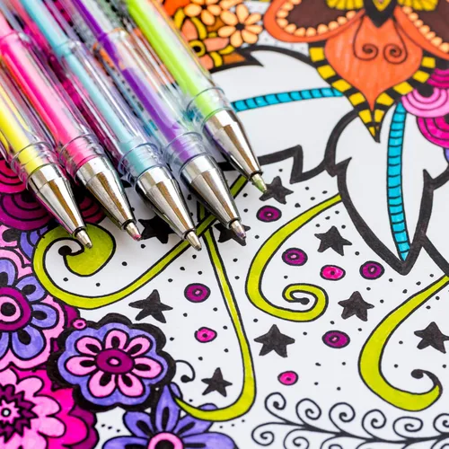 Vista 7 de Leisure Arts The Best Of Color Art For Everyone Adult Coloring Book For Women And Men, 8.5" X 10.75" - Over 90 Designs - Stress Relieving Adult