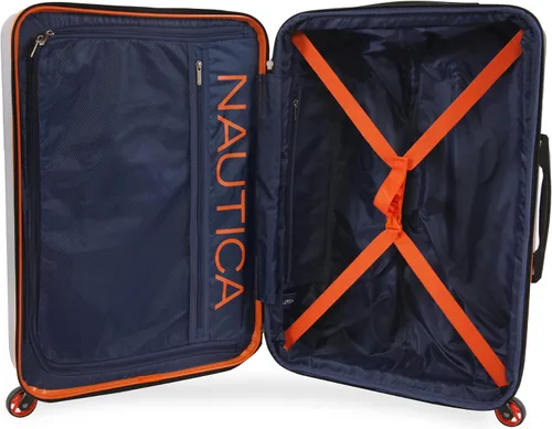 Vista 11 de NAUTICA Roadie 3pc Hardside Luggage Set, GreyOrange
