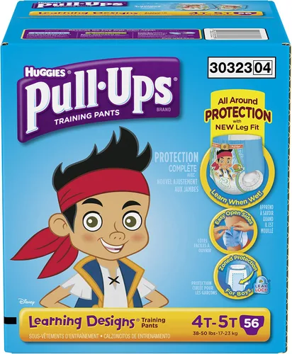 Vista 11 de Pull-Ups Learning Designs - Pantalones de entrenamiento para ir al baño para niños, 4T-5T (38-50 libras), 18 unidades (el embalaje puede variar)