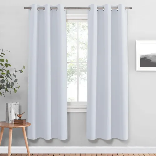 Vista 96 de PONY DANCE Cortinas para Autocaravana de 24 pulgadas de Largo, Cortinas Cortas para Baño y Cocina, Mini Cortinas de Privacidad para Camper