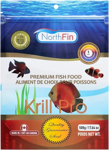 Vista 9 de Northfin Krill Pro Fish Food, pellet de hundimiento lento, 0.039 in, 17.64 oz