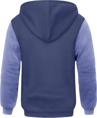 Vista 65 de SCODI Sudaderas con capucha para hombre, forro polar pesado, cremallera completa, forro de sherpa grueso, chaqueta con capucha