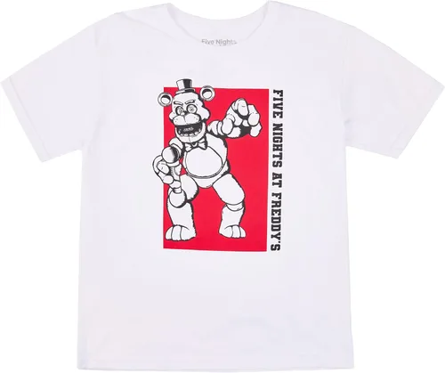 Vista 4 de Bioworld Camiseta Five Nights at Freddy's para niños pequeños, paquete de 3