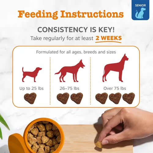 Vista 4 de Zesty Paws Suplemento ocular para perros - Apoyo de la visión con antioxidantes y ácidos grasos Omega 3 - 90 masticables