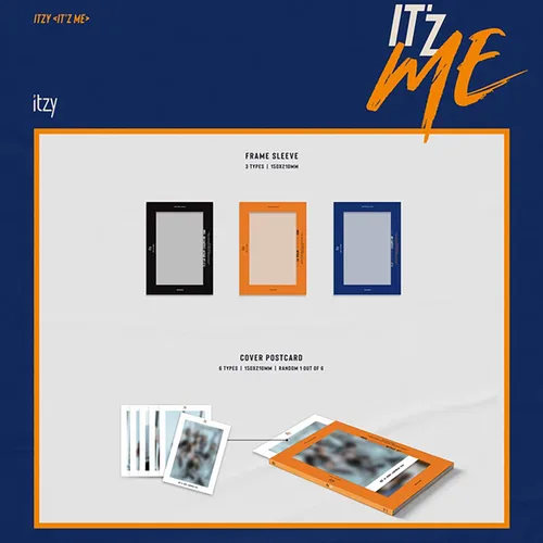 Vista 3 de ITZY Album - ITZ ME ME ver CD Photobook Cover Postcard Photocards FG