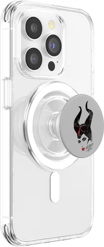 Vista 3 de Disney Maléfica Mistress Of Evil Retrato PopSockets MagSafe PopGrip para iPhone