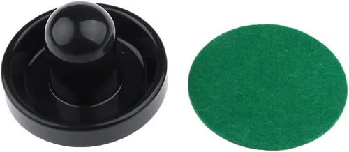 Vista 3 de harayaa 2 Pieces Air Hockey Pusher Set Combined with Air Goalies Strikers Mallet Smooth Suitable for Kids Adults Table Replace