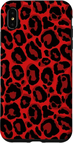 Vista 11 de Red Leopard Phone Case Cheetah Skin Pattern Women Case for iPhone 17