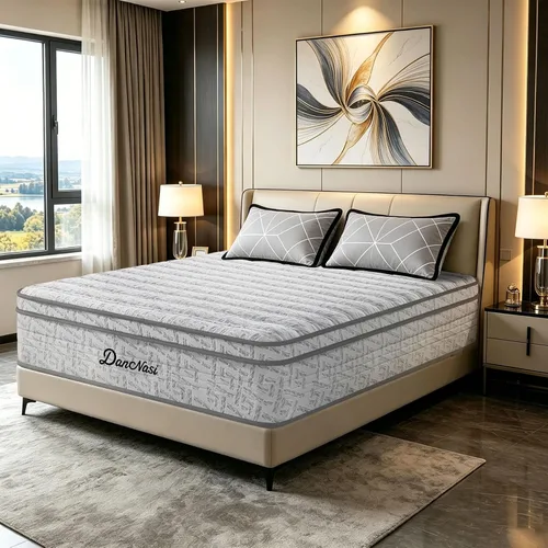 Vista 9 de Twin Mattress, 10 inch Twin Size Mattress Luxury Hybrid with Memory Foam & Pocket Springs for Dual Additional Support and Motion Isolation, Medium
