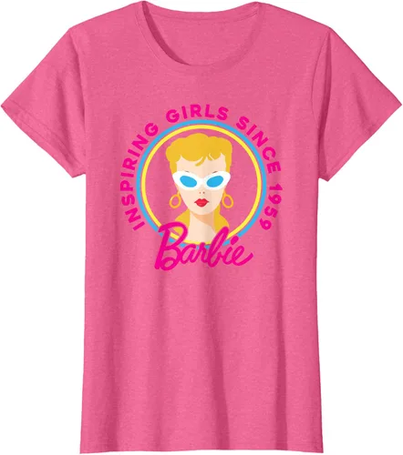 Vista 53 de Barbie - Camiseta inspiradora del 60 aniversario para niñas desde los 59 Negro