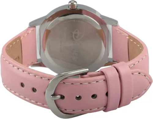 Vista 2 de Disney Minnie Mouse Kids Stainless Steel Time Teacher Analog Quartz Watch