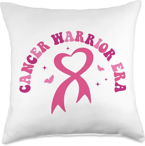 Vista 4 de In My Cancer Warrior Era Breast Cancer Survivor Almohada para mujer