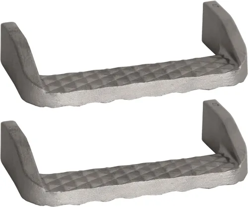 Vista 4 de Buyers Products B2744A - Escalón de aluminio para soldar, color plateado